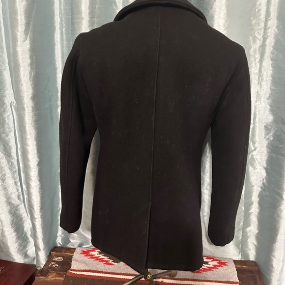 Vintage Schott 740N Black Peacoat in a size 38 - Picture 3 of 6